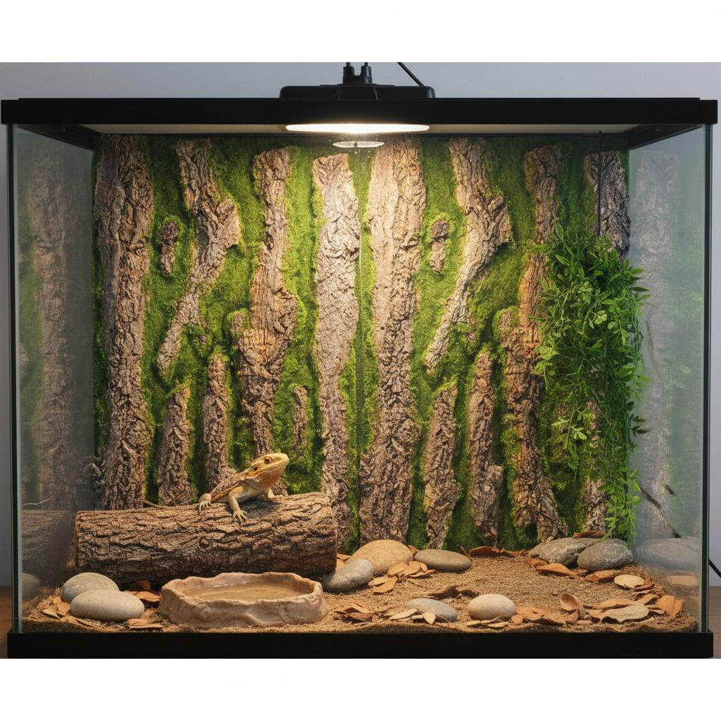Aquarium Moss - لوحة خلفية ثلاثية الأبعاد لأحواض السمك،