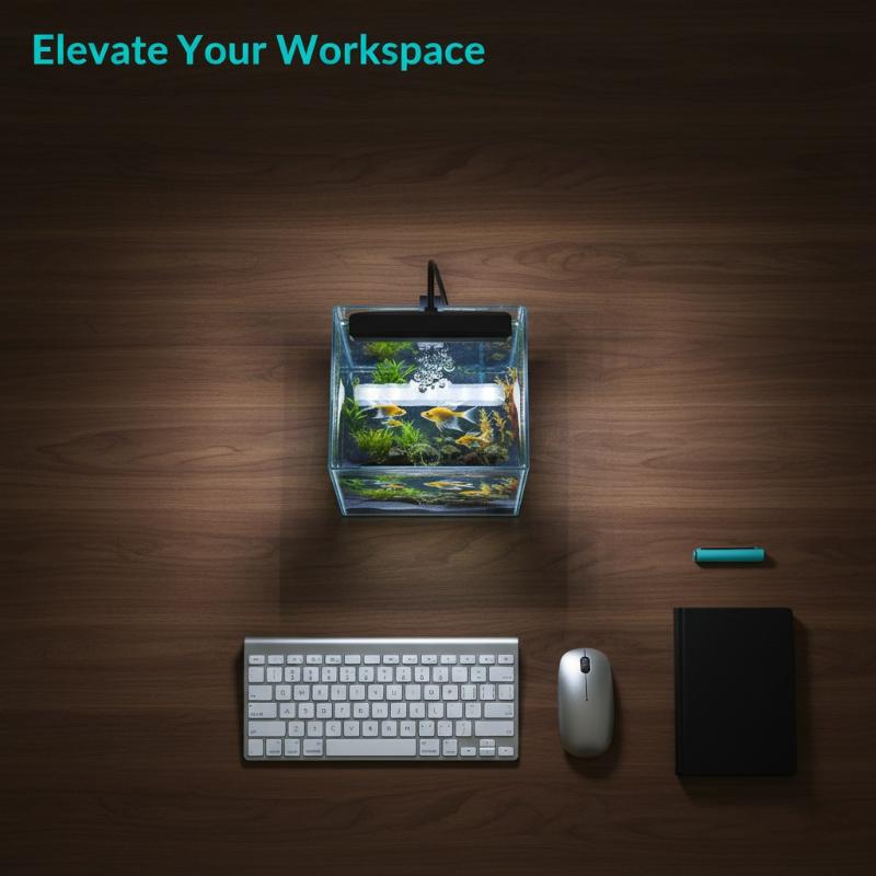 Planted Tank - مصباح LED مرن للحوض السمكي بمنفذ