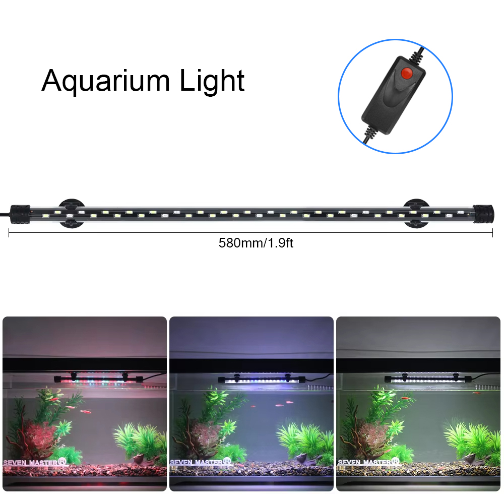 Aquarium Plant Substrate - 58 سنتيمتر حوض السمك ضوء LED