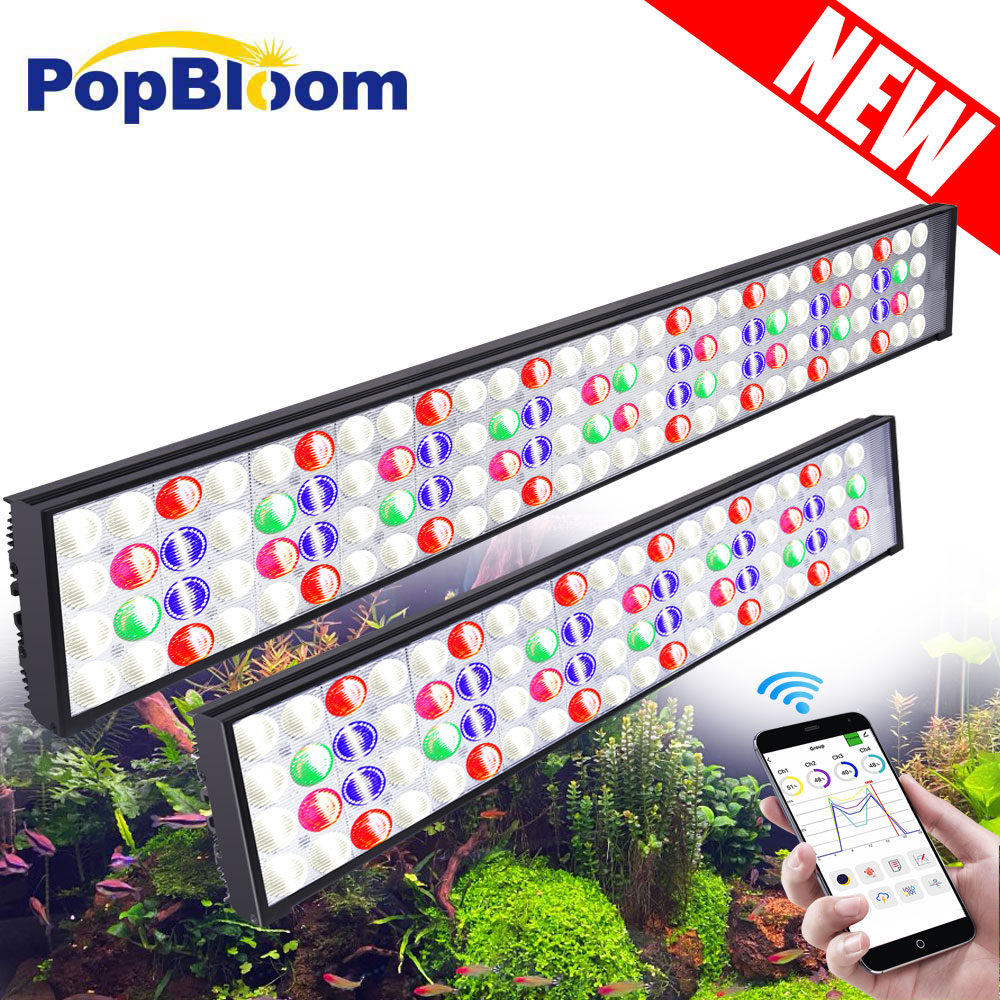 مصباح LED للإضاءة الكاملة الطي - مراجعة Aquarium Plant Light وسعره