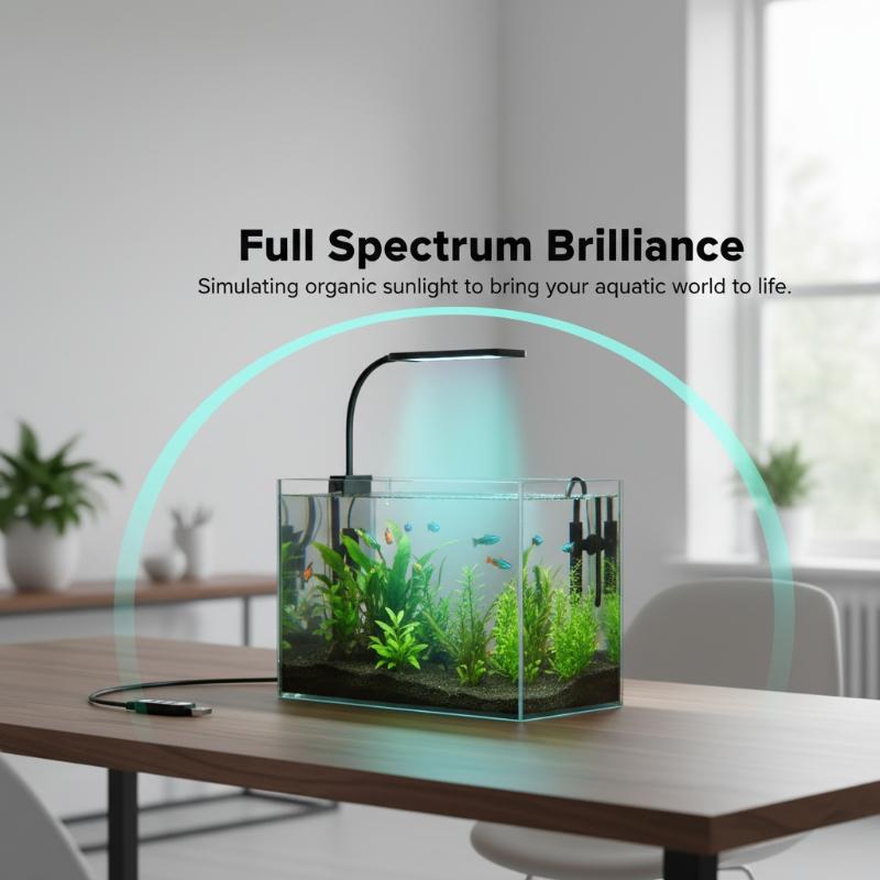مصباح LED مرن للحوض السمكي بمن - مراجعة Planted Tank وسعره