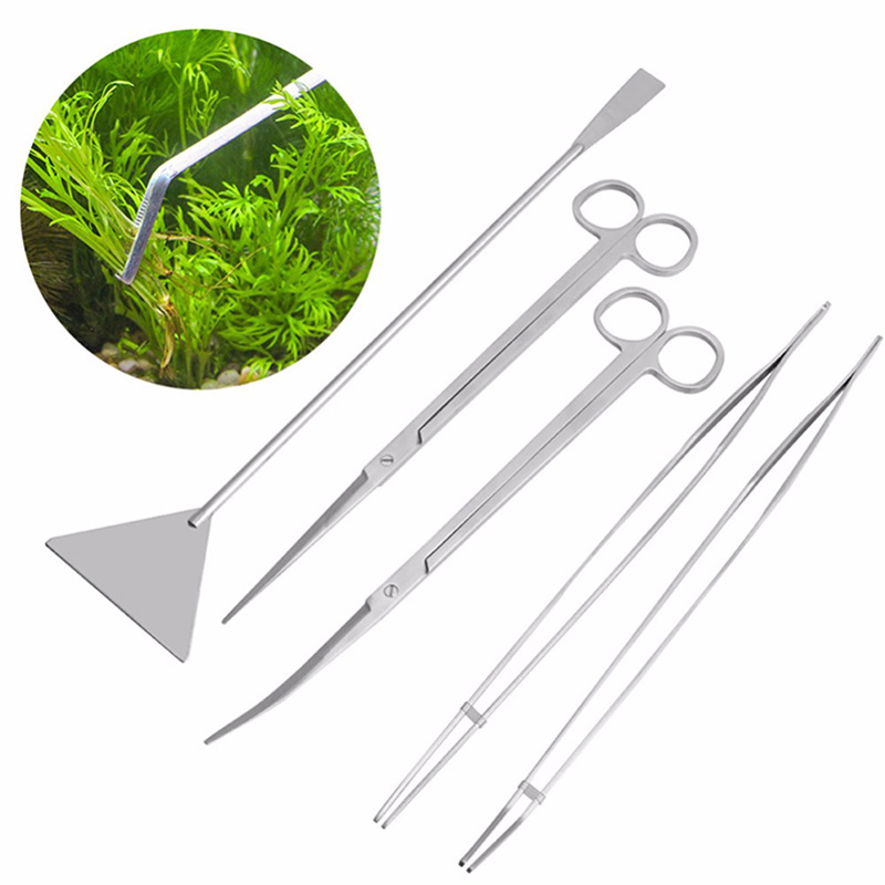 مجموعة أدوات صيانة أحواض السمك - مراجعة Aquarium Plants Live وسعره