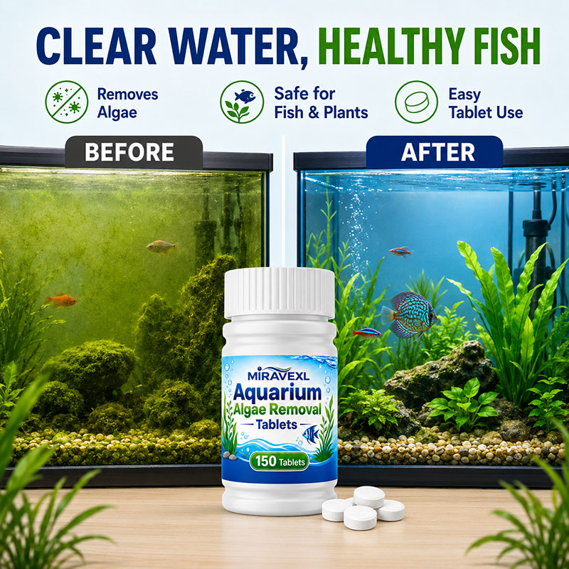 أقراص ميراڤيكس إل 150 لإزالة ا - مراجعة Live Plant Aquarium وسعره