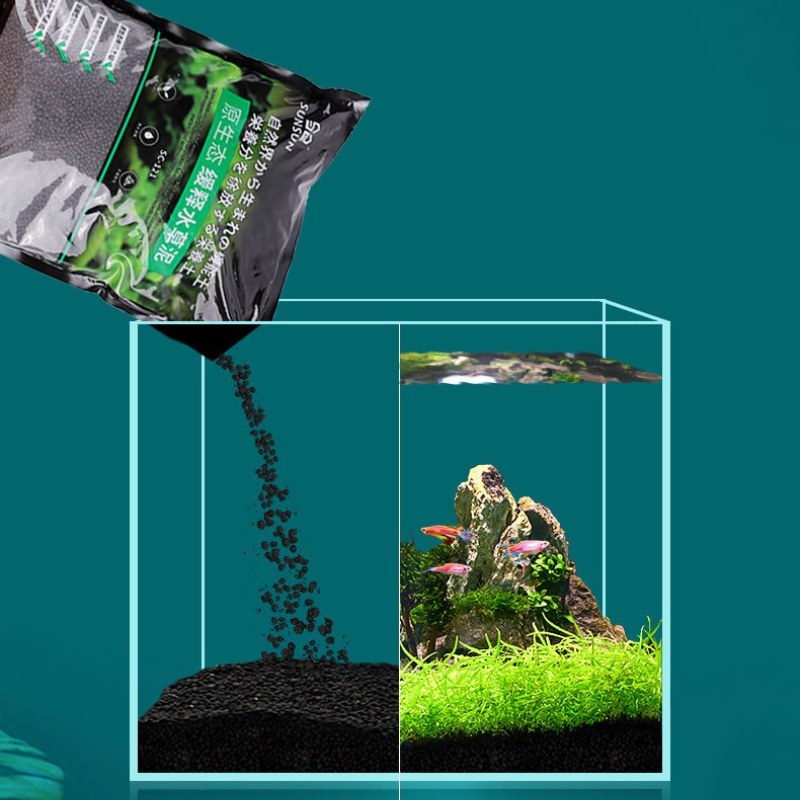 تربة حوض السمك من SUNSUN - ركي - مراجعة Aquarium Plant Substrate وسعره