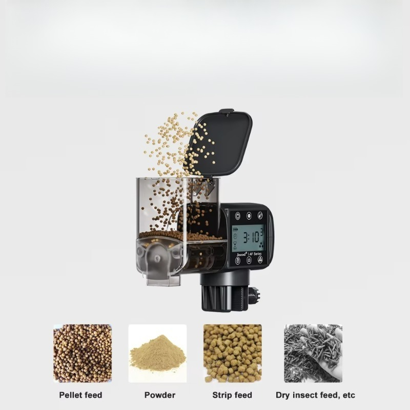 موزع طعام ذكي للأسماك مع مؤقت  - مراجعة Aquarium Fertilizer وسعره